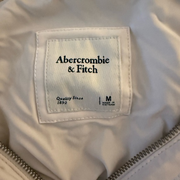 Abercrombie Hooded Sherpa Jacket Size Medium - Picture 3 of 3